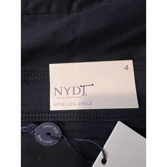 NWT NYDJ Mona Wide Leg Trouser Ankle Jeans - Size 4 - Picture 6 of 10